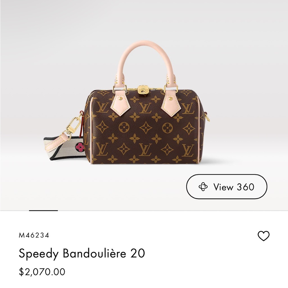 Authentic NEW Louis Vuitton Speedy B 20 Monogram 💗